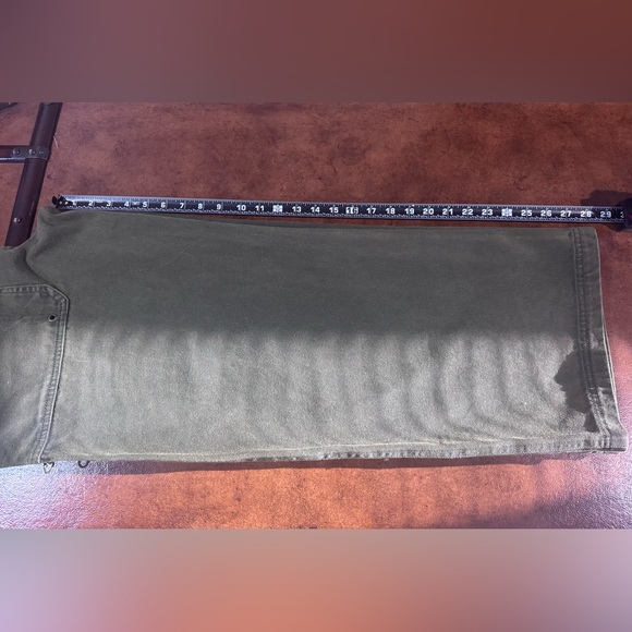 We The Free Army Green Women's Jeans Overalls - Picture 8 of 10